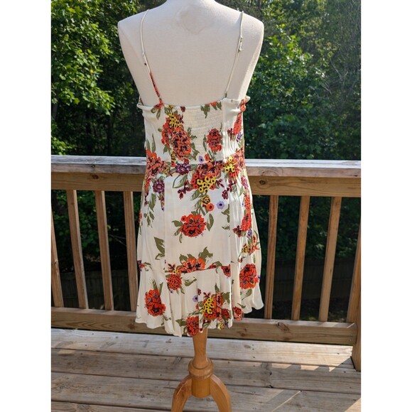 Free People Dress Fit & Flare Spring Summer Floral Boho Large Festival - Picture 6 of 8